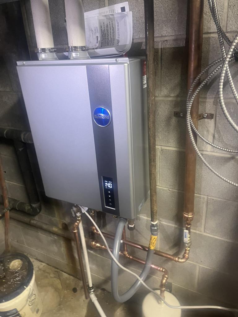 Tankless Water Heater Installation in Morgantown, WV