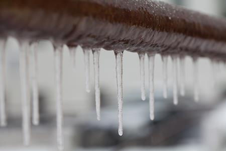 Diagnostic for frozen burst pipe